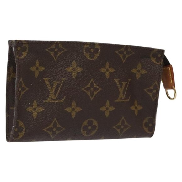 LOUIS VUITTON Monogram Bucket PM Accessory Pouch LV Auth JB077 - Picture 1 of 16